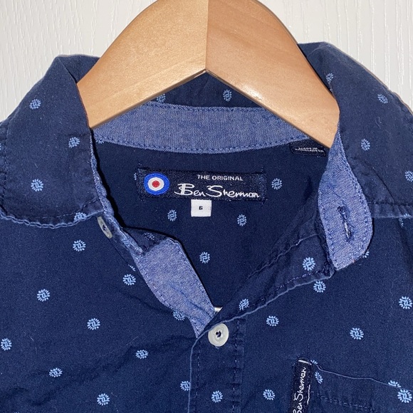 3 for $15 Ben Sherman Navy dress shirt - Picture 3 of 9